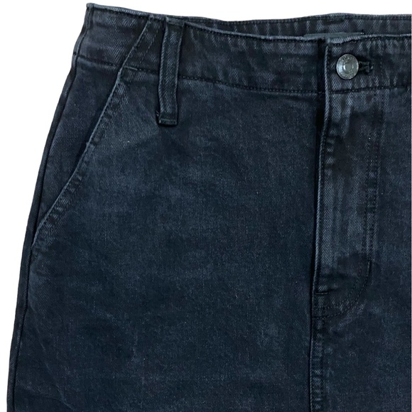 NWT J. Crew Denim Maxi Skirt In Washed Black Size 27 - Picture 11 of 16